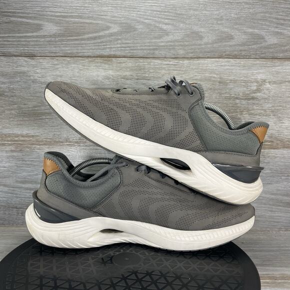 Johnston & Murphy Men’s RT1-LUXE Gray Suede Sneakers Size 10 M - Picture 9 of 10